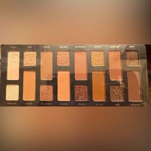 W7 Eyeshadow Palette with Warm and Shimmering Tones